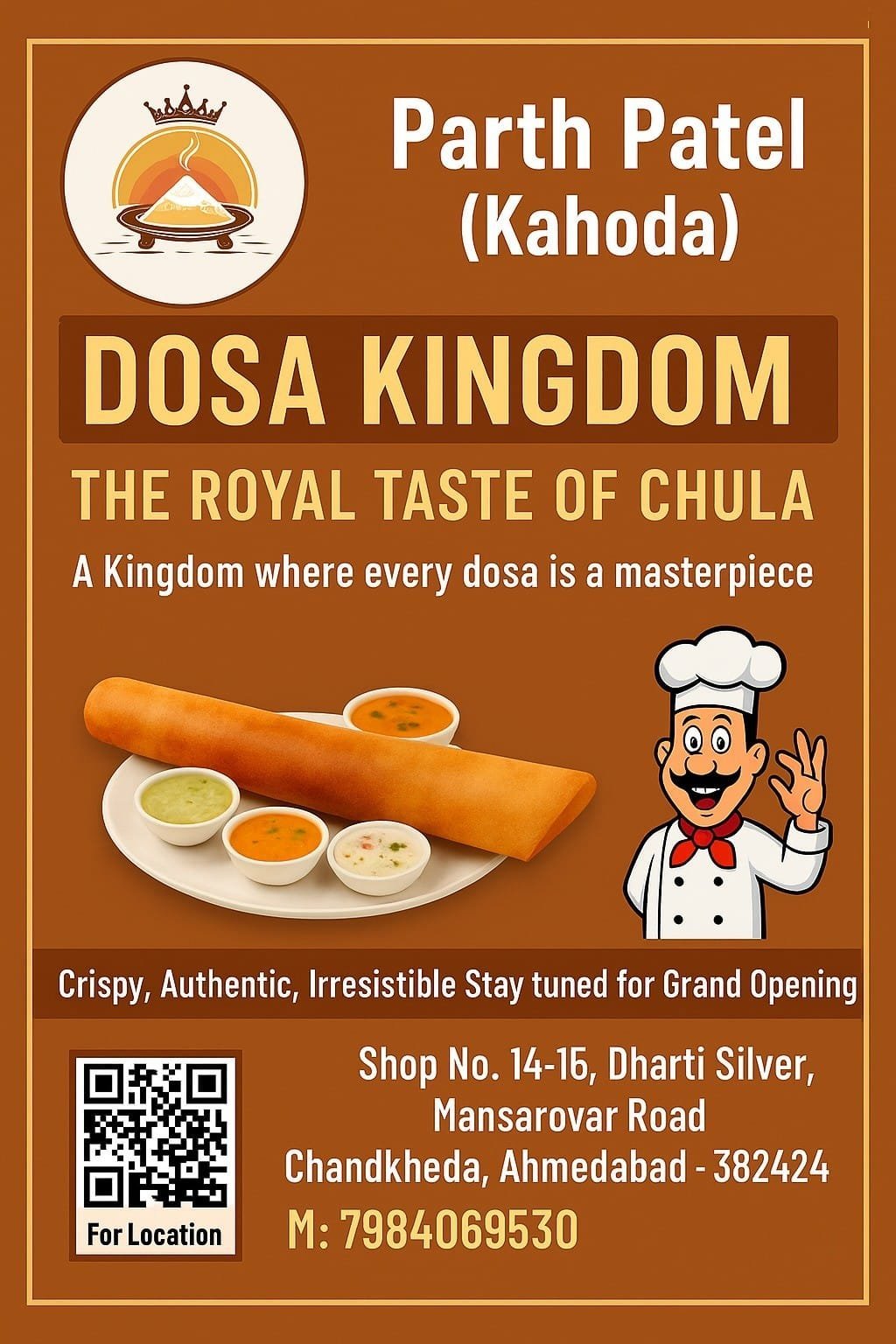 DOSA KINGDOM - Parth Patel (Kahoda)